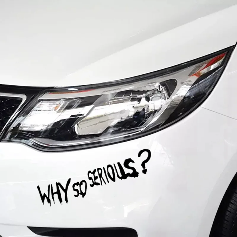 Car Accessories Joker - Car Stickers Movie Lines Joker Personality