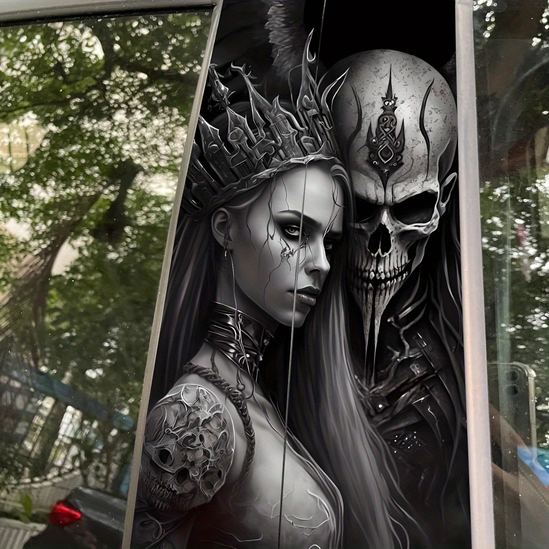 2-piece Skeleton King and Love - đánh giá và giá Car Accessories Joker