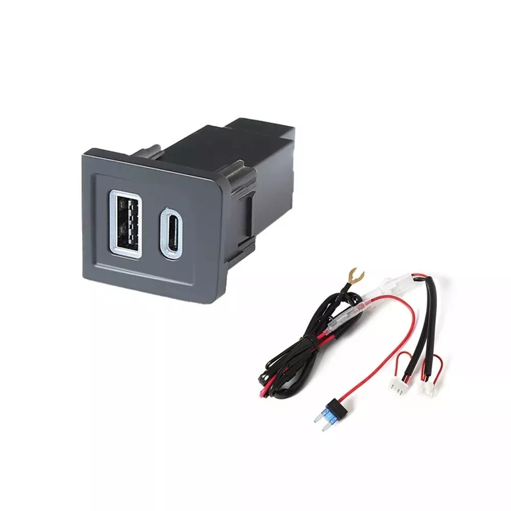 1Pcs Car Accessories USB PD+QC - đánh giá và giá Car Accessories Qc