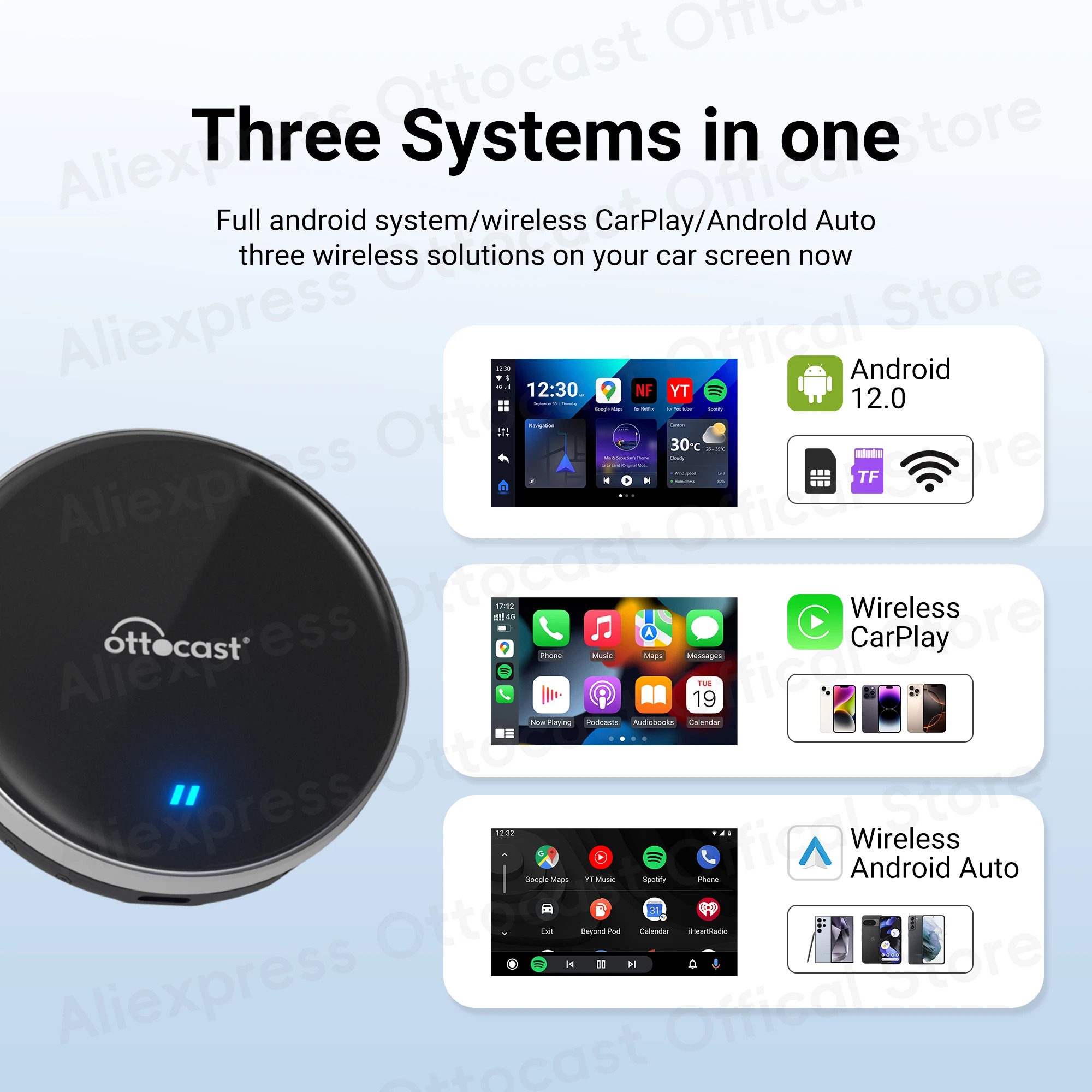 OTTOCAST New P3 Lite OttoAiBox - đánh giá và giá Car Accessories Youtube