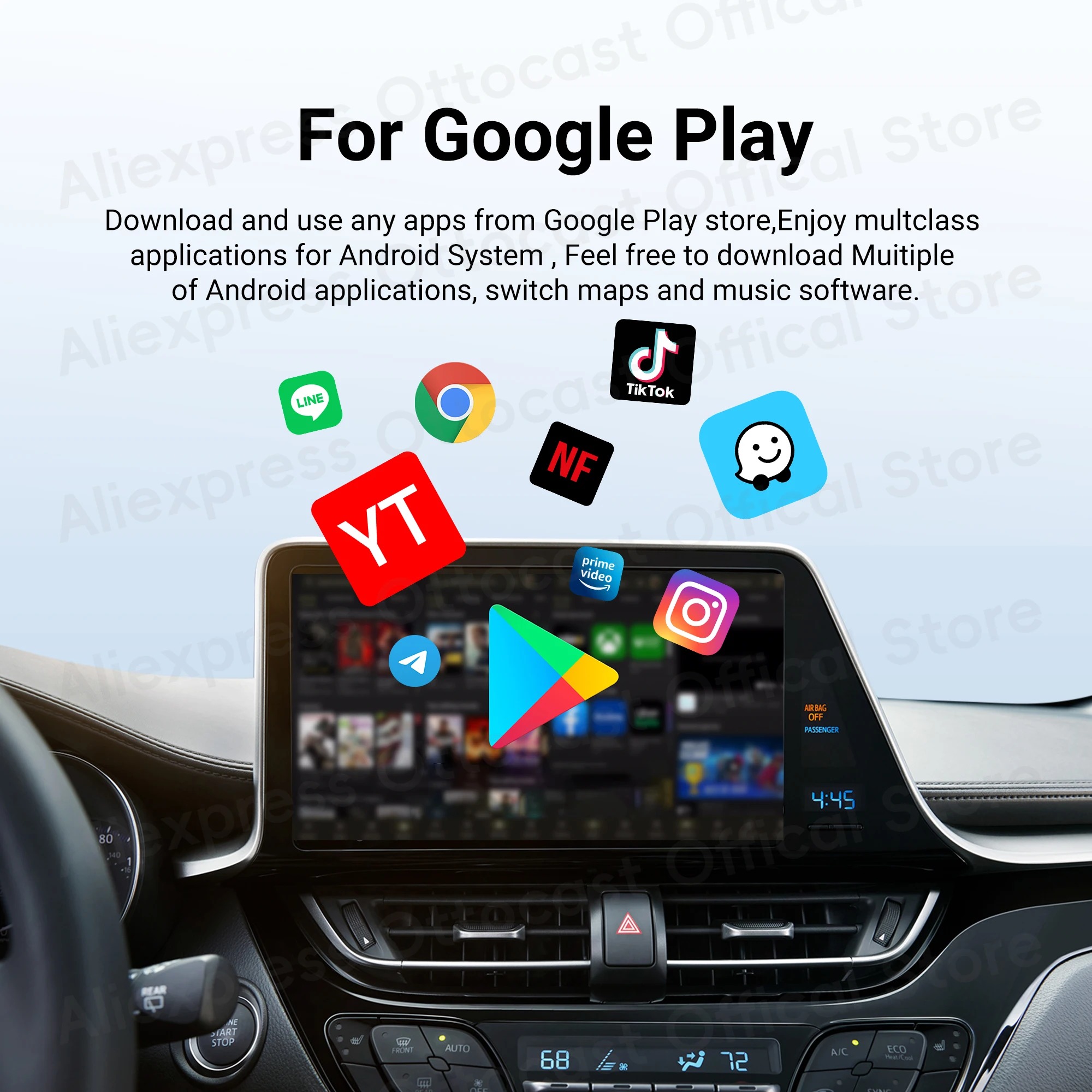 OTTOCAST New P3 Lite OttoAiBox - đánh giá và giá Car Accessories Youtube