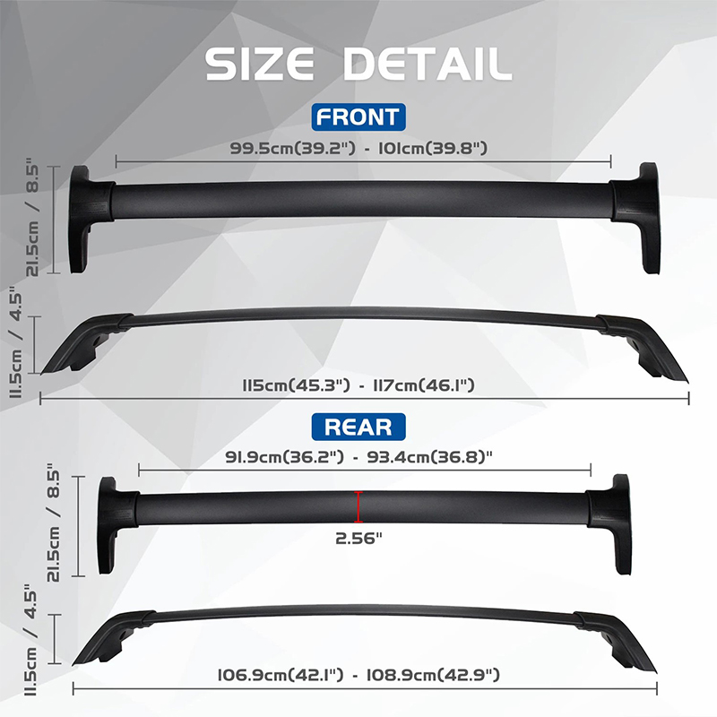Roof Rack Crossbar Fit for 201 - đánh giá và giá Car Roof Rack Cross Bar