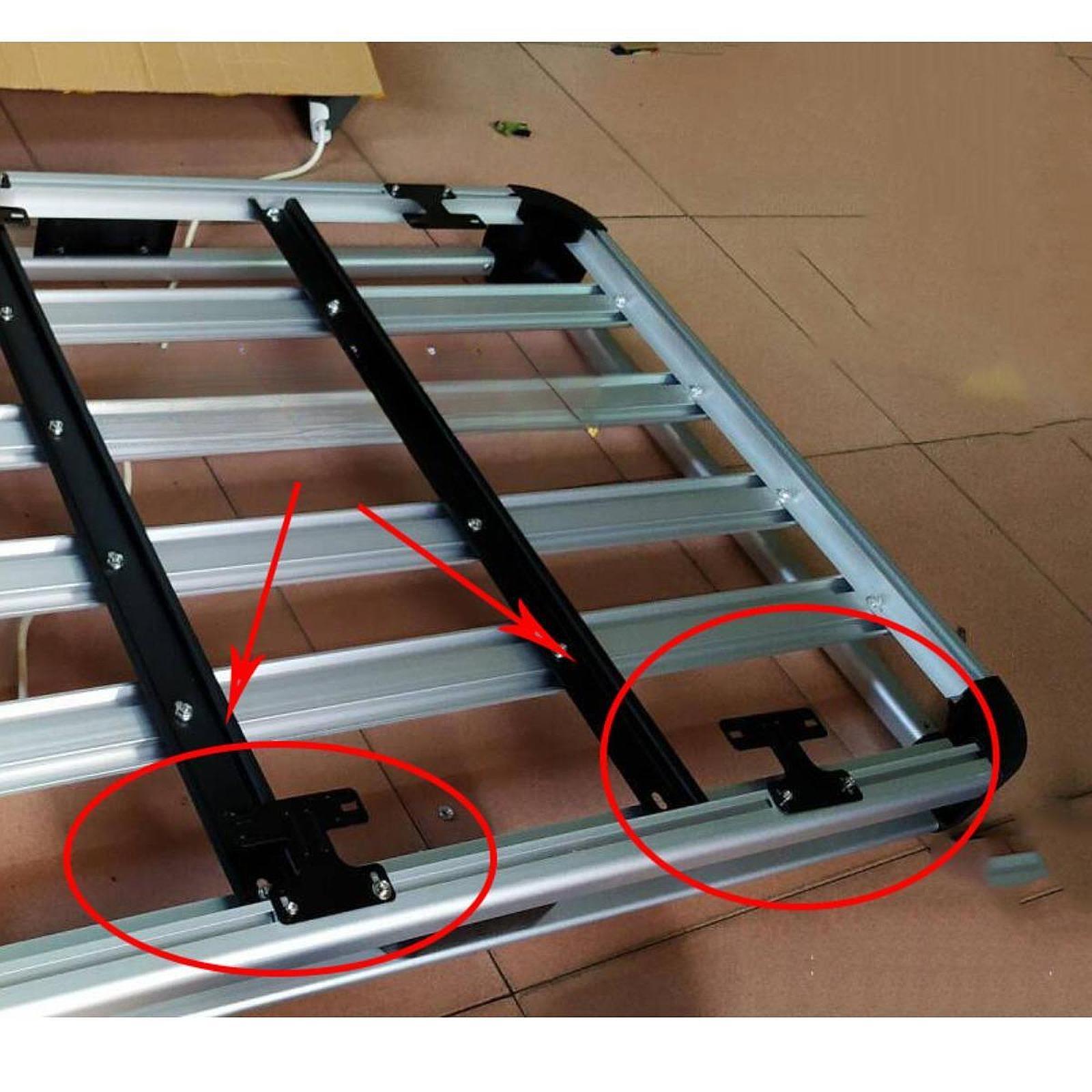 Car Roof Luggage Rack U Clamps - đánh giá và giá Car Roof Rack Cross Bar