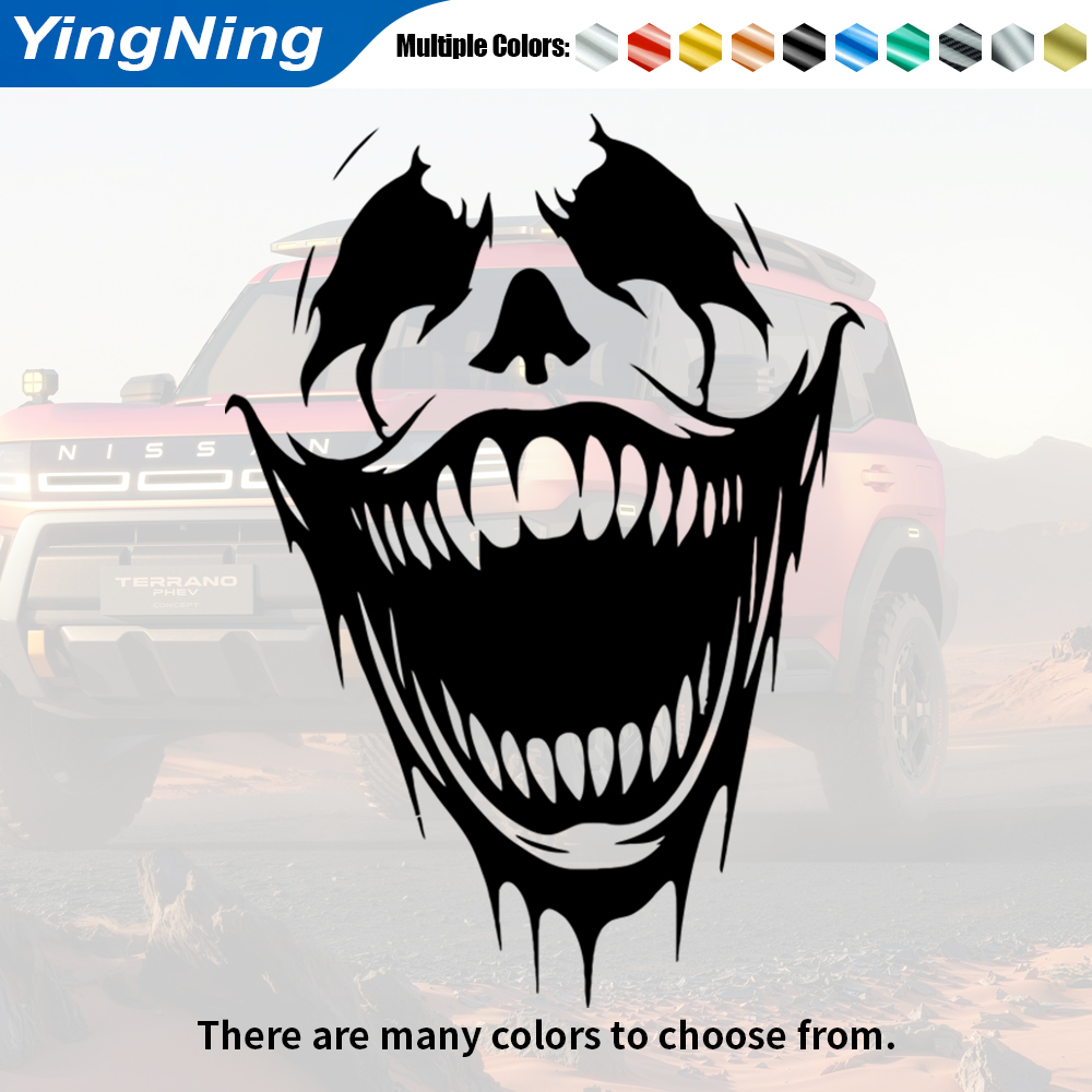 Scary Joker Smile Car Stickers - đánh giá và giá Car Accessories Joker