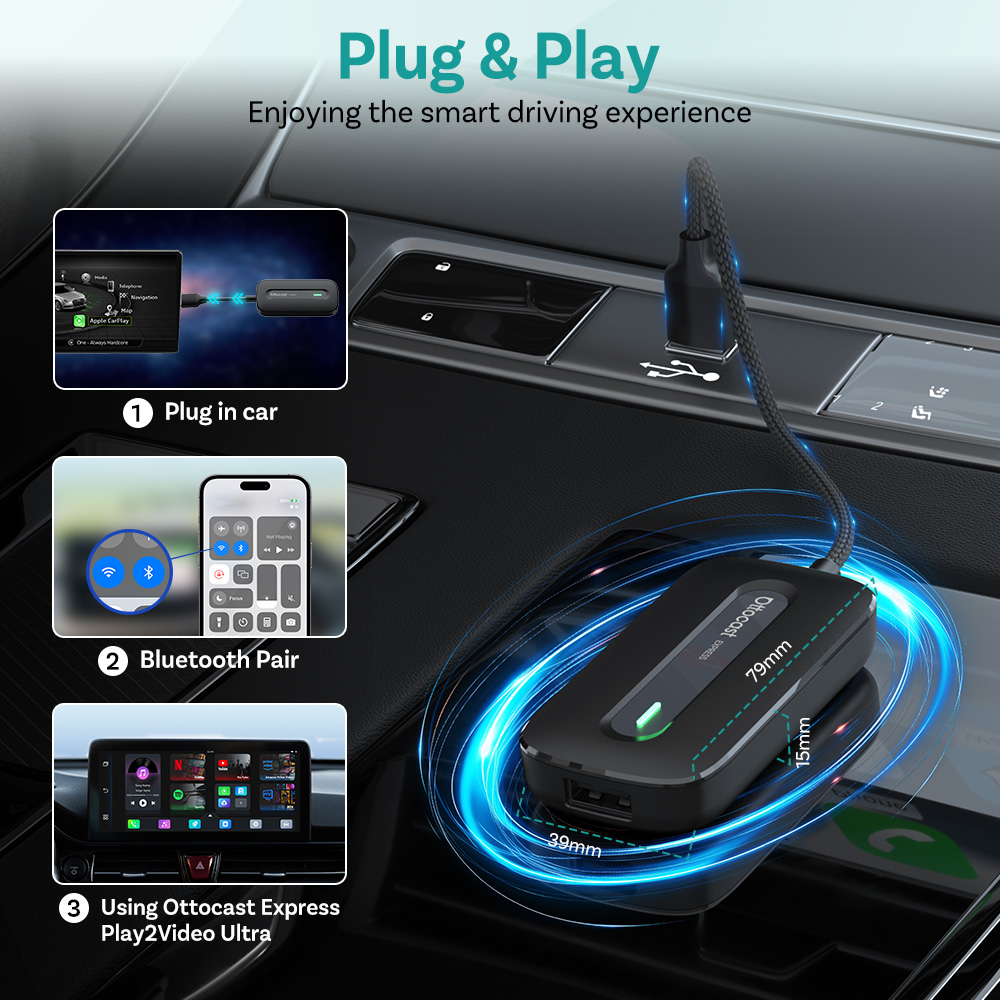 OTTOCAST Play2Video Express Wi - đánh giá và giá Car Accessories Youtube