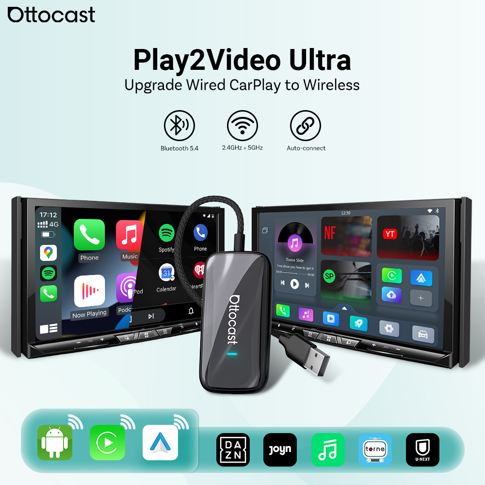 OTTOCAST Play2Video Ultra Wire - đánh giá và giá Car Accessories Youtube
