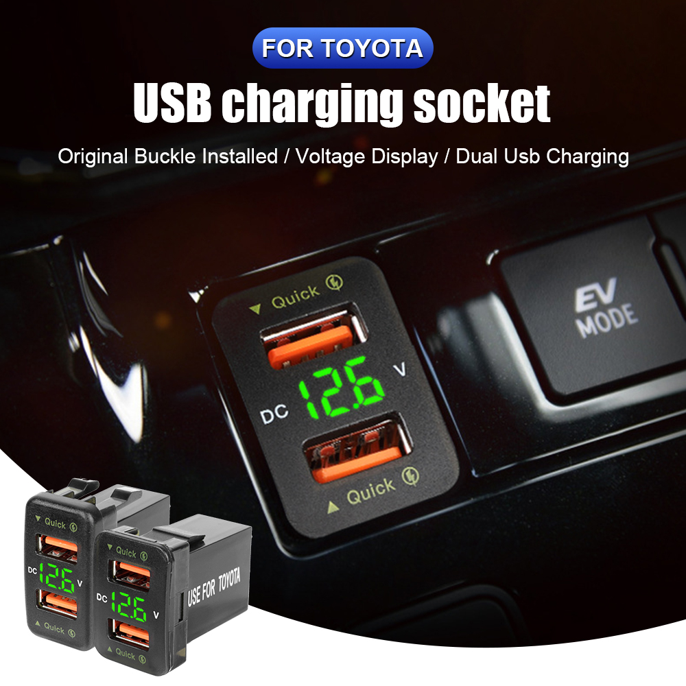 QC Car Socket Charger 12-24V V - đánh giá và giá Car Accessories Qc