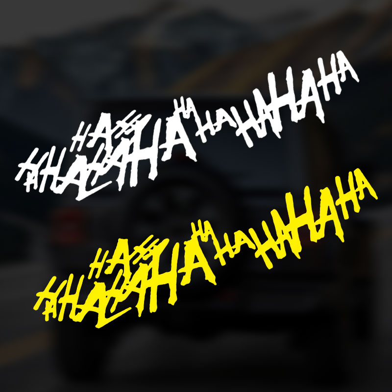 HAHAHA Joker Laughing Sticker, - đánh giá và giá Car Accessories Joker